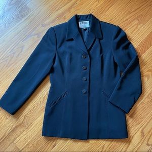 Four Button Blazer by Kasper (black)